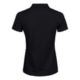 thumbnail image 2 of Tee Jays Womens Luxury Stretch Short Sleeve Polo Shirt, 2 of 3