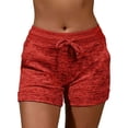 thumbnail image 5 of 2024 taomiluo Women's Sweat Shorts Soft Comfy Activewear Lounge Shorts with Pockets and Drawstring, 5 of 8