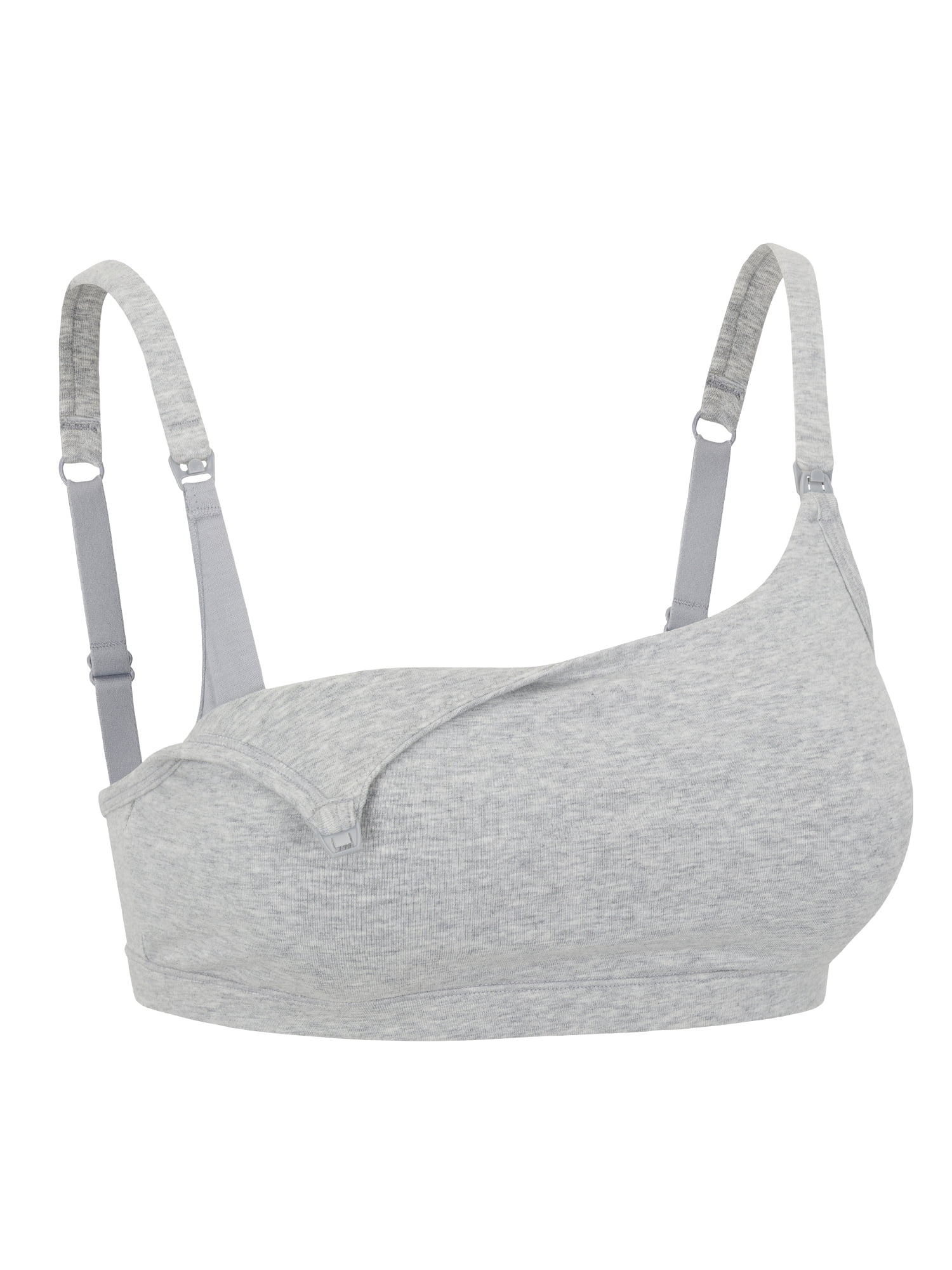 Ingrid & Isabel For Every Belly Women's Maternity & Nursing Cotton Jersey Bralette, SizesS-4XL