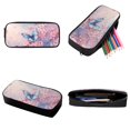 thumbnail image 6 of ZUXONGSY Cherry Blossom Butterfly Print 3Pcs School Backpack Set for Boys Girls Teen Shoulder Bag + Lunch Box + Pencil Case Schoolbags Book Bag Travel Casual Daypack with Zipper Pocket, 6 of 6