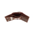 thumbnail image 5 of CTM  RFID Trifold Leather Biker Wallet with Silver Chain (Men), 5 of 6