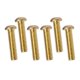 thumbnail image 3 of Tornillos para Monturas de Puente de Guitarra de 3,5x15mm, Tornillos Hexagonales , Tornillos de Tuerca de Bloqueo de Fácil Instalación, Reempl Dorado Hugo Tornillos para sillas de montar, 3 of 9