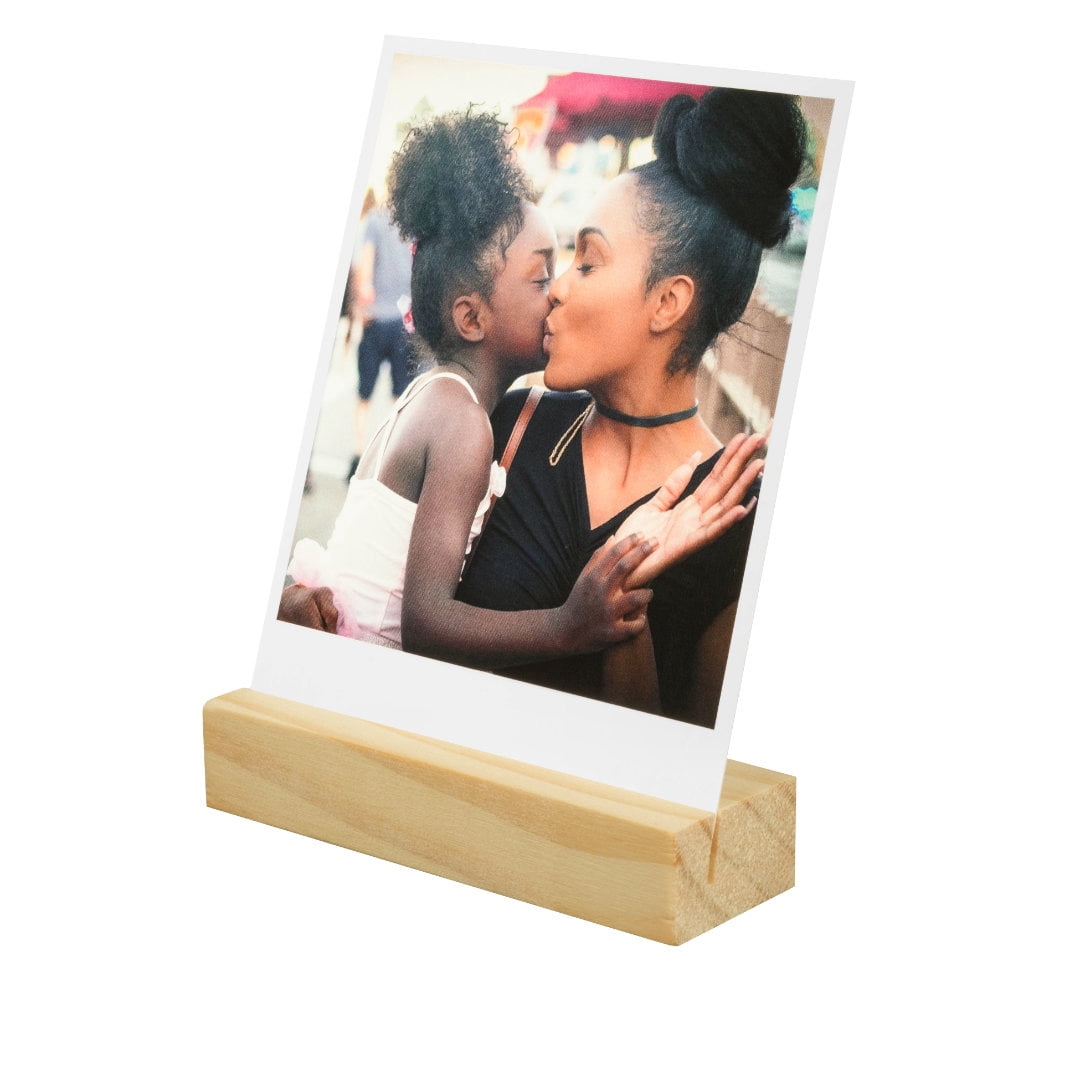 Retro Prints, Set of 25 with Wooden Box & Stands