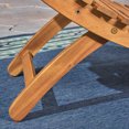 thumbnail image 6 of Lisbon Outdoor Folding Chaise Lounge Chair (Set of 2), 6 of 7