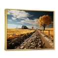 thumbnail image 2 of Designart "Glowing Harvest on the Farm" Farm Floater Framed Canvas Print, 2 of 7