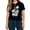 White-1, variant on Women's Vintage White Wildflower Floral Graphic Short Sleeve Crewneck T-Shirt Casual Boho Botanical Tees