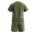 thumbnail image 5 of Short Sets Women 2 Piece Set Short Sleeve T Shirt & Shorts Womens Spring Outfits Casual Outfits for Women, 5 of 5
