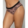 thumbnail image 6 of Sheer Mesh High Cut Brief - Chantilly, 6 of 7