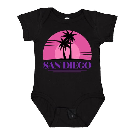 Inktastic San Diego California Beach Souvenir Girls Baby Bodysuit