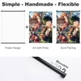 thumbnail image 3 of My Hero Academia Poster Scroll Poster Art Prints Home Decoration Wall Hanging Canvas Art for Dorm Bedroom Living Room Gift for Japanese Anime Fans, 3 of 8