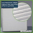 thumbnail image 4 of ECOGARD XC11714 Cabin Air Filter Fits 2020-2025 Kia Telluride, 2019-2020 Hyundai Santa Fe, 2018-2023 Kia Stinger, 2019-2020 K900, 4 of 4