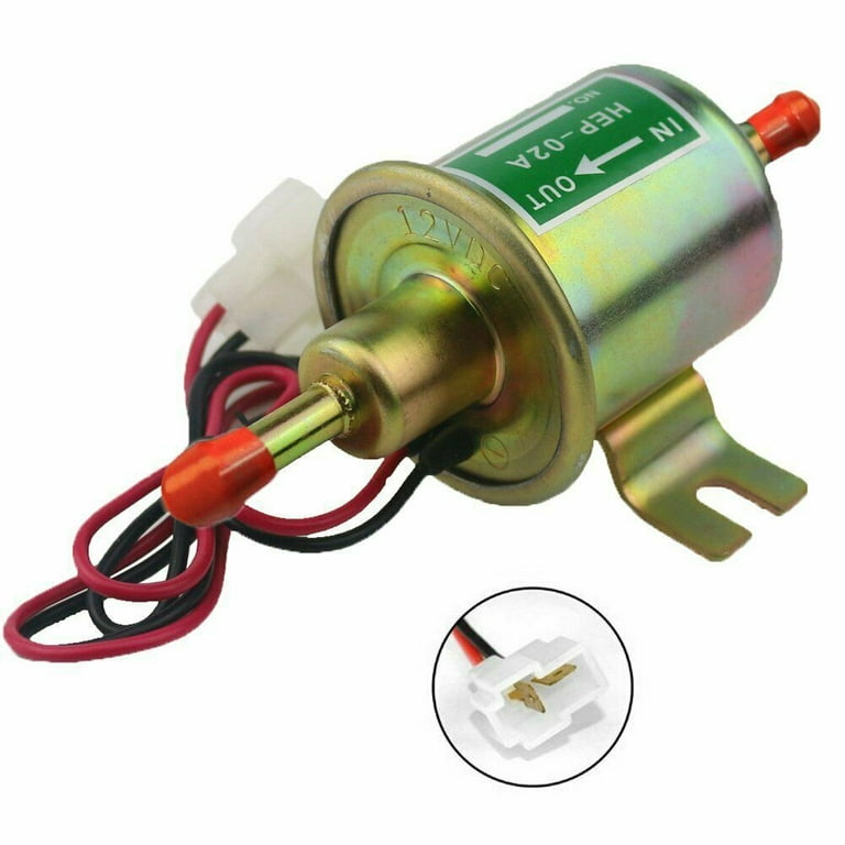 4-7PSI Electric Fuel Pump HEP-02A Fuel Pump Kit with 2M Pipe