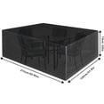thumbnail image 2 of Conjunto de salón Oxford Muebles de jardín mesa rectangular Protección UV, 2 of 5