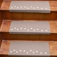 thumbnail image 3 of Luminous Non-Slip Stair Mat - Self-Adhesive No-Glue Step Carpet, Glow-in-the-Dark Safety Floor Mat, Durable Anti-Slip Stair Treads, Essential Home Safety Decor for Night & Winter, Beige, 3 of 6