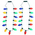 thumbnail image 4 of Gytml Carnival Necklace Accessories, Colorful Led Bulb Light Up Necklace For Parties & Festivals Big Bulb Design Perfect Party Accessory Green-115cm, 4 of 7