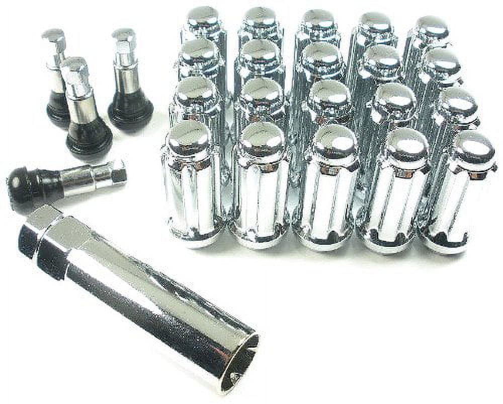 Milwaukee SHOCKWAVE Impact Duty 1/2 Drive Lug Nut Socket Set – SAE & Metric – 5PC – 49-66-7831