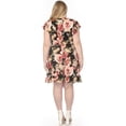 thumbnail image 3 of White Mark Robe Empire à Col en V pour Femme Grande Taille, 3 of 6