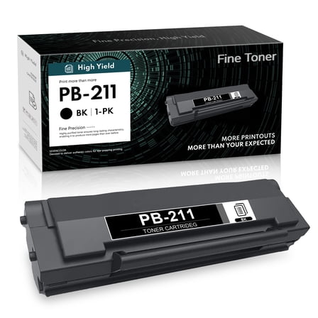 PB-211 Toner Cartridge: High Yield 1 Pack Black Compatible for Pantum Replacement for P2500W P2502W M6550NW Printers