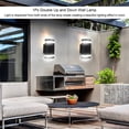 thumbnail image 3 of 1Pc Double Up and Down Wall Light Indoor Outdoor Home Bedroom Decor Lamp LED Bulbs Included, 3 of 6