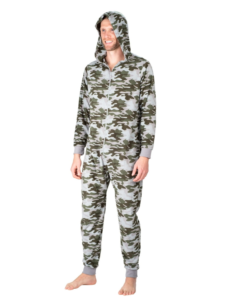SLEEPHERO Adult Onesie Men Cozy Christmas Holiday Mens Onsie