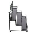 thumbnail image 3 of Metal Nail Polish Organizer Holder Table Nail Posh Dispaly Organizing Rack (Black), 3 of 6