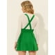 thumbnail image 3 of Falda con Tirantes Allegra K de Cintura Alta para Mujer Verde XL, 3 of 4