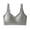 Green, variant on Bixock Plus Size Bras for Women Wireless Solid Color Back Hook Closure Beautiful Back Enhanced Support Breathable Daily Wear Bra
