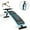 Blue, variant on Costway Folding Weight Bench Adjustable Sit-up Board Curved Decline Bench Blue