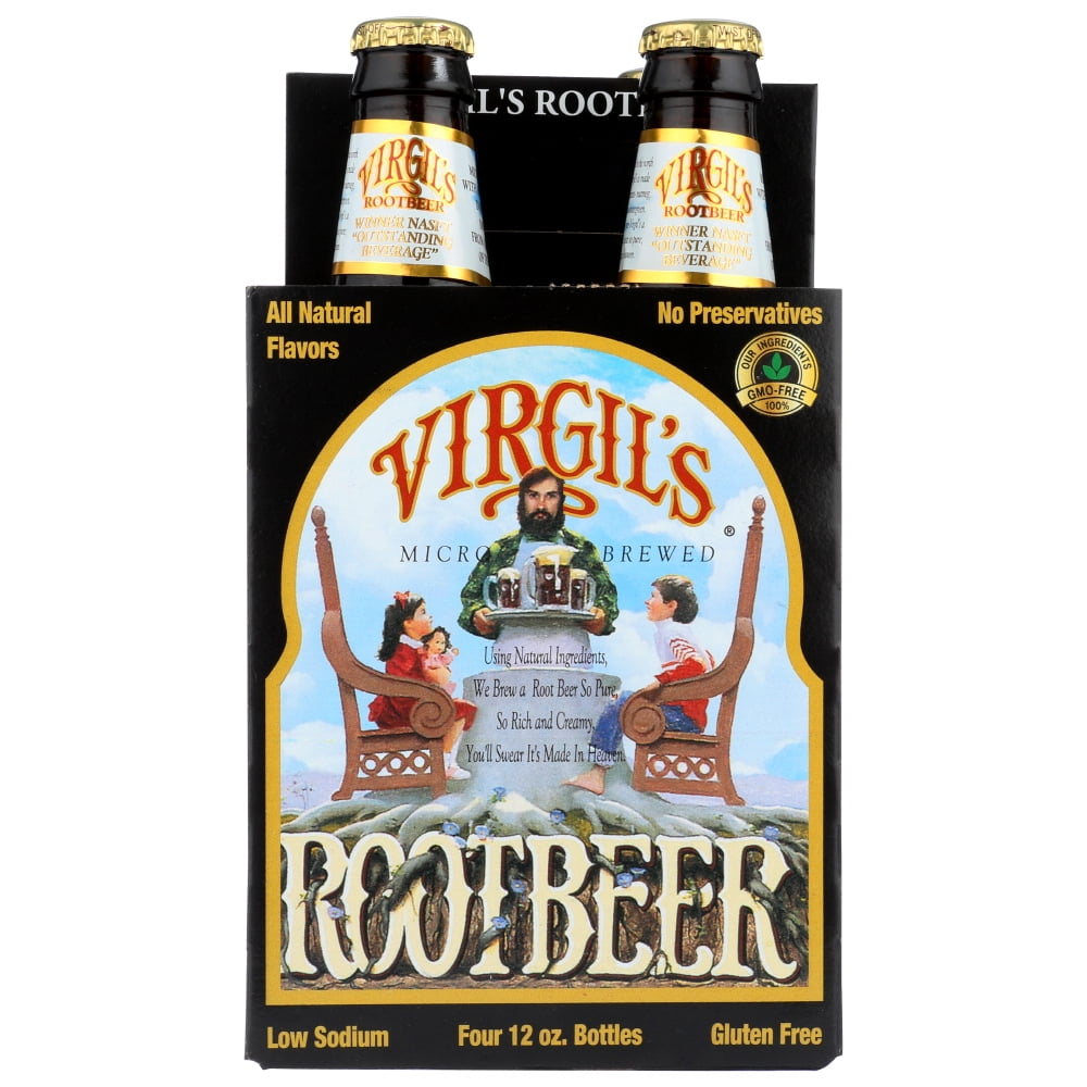 Virgil'S Root Beer, 4 / 12 Fl Oz