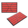 thumbnail image 1 of WHAMVOX 2Pcs Car Floor Mat Repair Patch Car Interior Parts Black PVC Anti-slip, 1 of 6