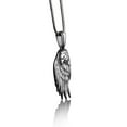 thumbnail image 2 of American eagle necklace for men in 925 silver, Strength necklace for boyfriend, Oxidized eagle pendant for husband, 2 of 5