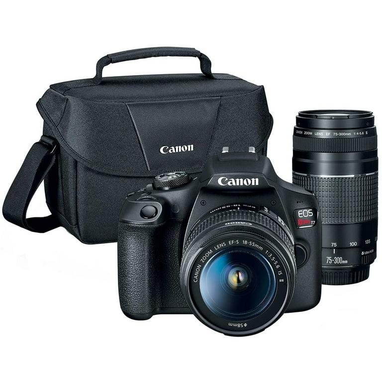 Canon T7 EOS Rebel DSLR Camera with EF-S 18-55mm f/3.5-5.6 IS II