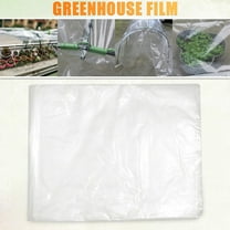 UNLLLL Clear Plastic Film Greenhouse Polyethylene Covering Greenhouse Film, Available at Home and Office