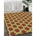 thumbnail image 2 of Ahgly Company Indoor Square Patterned Tomato Sauce Red Area Rugs, 3' Square, 2 of 6