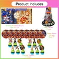 thumbnail image 5 of Sundrop boss Birthday Supplies Plates Decorations Decor Backdrop Banner Cake Topper Fans, 5 of 6