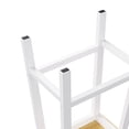 thumbnail image 3 of Tabourets de Bar Style Ferme Blancs - Ensemble de 2 (25,6 Po de Hauteur), 3 of 5