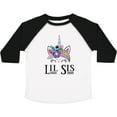 thumbnail image 3 of Inktastic Little Sister Unicorn Lil Sis Girls Toddler T-Shirt, 3 of 5