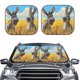 thumbnail image 2 of Fotbe Funny Countryside Donkey Juego de 2 Piezas de Parasoles para Parabrisas | Bloqueador Solar para Auto | Accesorios Plegables para Protección Solar Interior-Large, 2 of 6