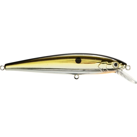 Strike King KVD Jerkbait 2 Hook 4.5' Chrome Gold Black