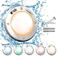 thumbnail image 1 of 1 Lámpara LED Sumergible Para Alberca de nicho o sobreponer ADS SPA 50W 16CM Ámbar Con Transformador, 1 of 5