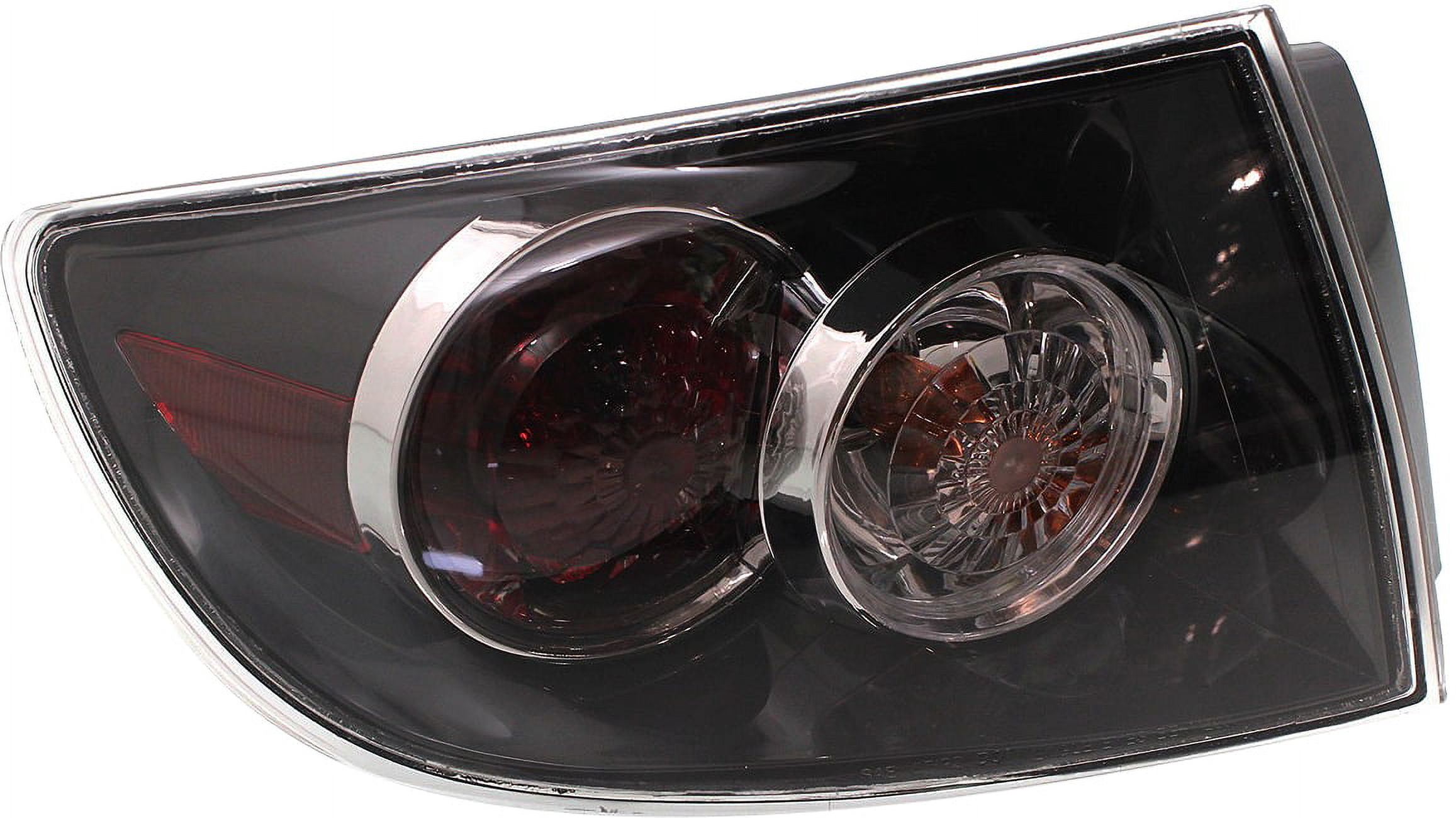 Tail Light Compatible With 2007-2009 Mazda 3 Left Driver With bulb(s)