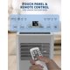 thumbnail image 4 of 8000 btu portable air conditioner con 3 speeds y sleep mode - 3-in-1 cooling ac para room, standing o ventless floor use, 4 of 7