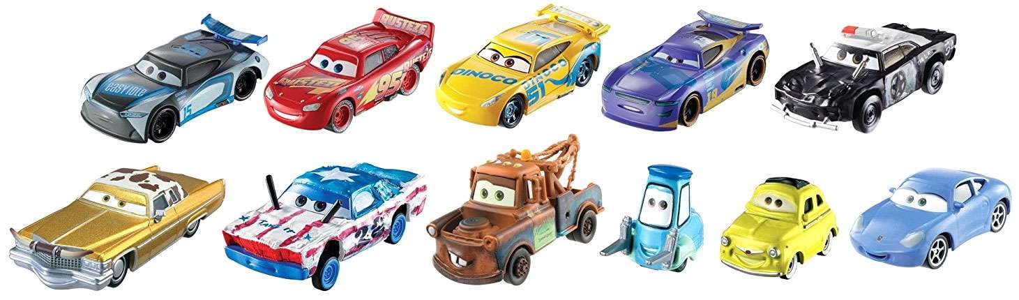 Disney Cars Cars 3 Die Cast Vehicle 10-Pack