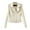 White, variant on Plus Size Zip Up Jacket for Women Long Sleeve Notched Lapel Motorcycle Coat Y2K Fall Style (Black,XXL)
