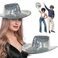 thumbnail image 2 of lanema Bucket Hat Reflective Fisherman Hat Sun-Protections Mirror Hat Disco Hat, 2 of 21