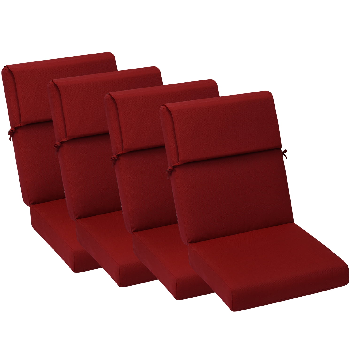 Aoodor Outdoor Chair Cushion 45”L x 22”W x 4”H Patio Furniture Seat