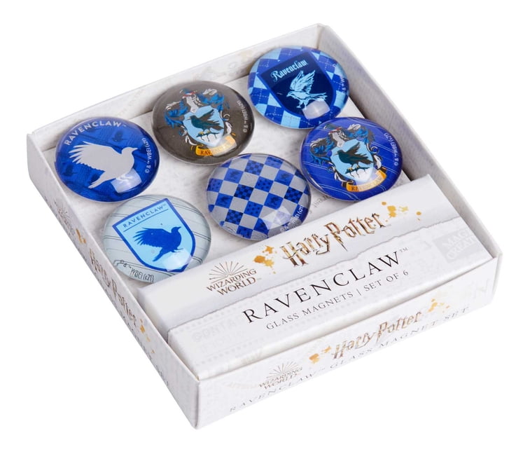 Harry Potter Ravenclaw Glass Magnet Set Set of 6 Kuwait Ubuy
