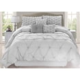 thumbnail image 1 of Safdie 60644.7D.75 Chateau D Grey Comforter Set (7 Piece), 1 of 1