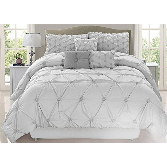 Safdie 60644.7D.75 Chateau D Grey Comforter Set (7 Piece)