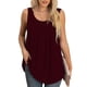 thumbnail image 1 of Blusa sin mangas de gasa de verano, blusa sin mangas de gasa para mujer Blusa sin mangas de verano para mujer Blusa sin mangas de gasa para mujer Rendimiento finamente ajustado, 1 of 6